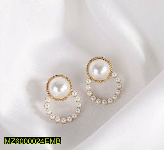 Beautiful Pearl Earrings Latest Design (Viral and Famous)