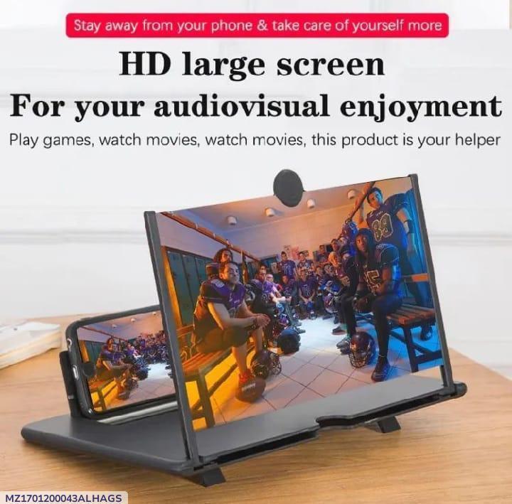 Magnifier For Mobile Screen /Video Amplifying Screen White