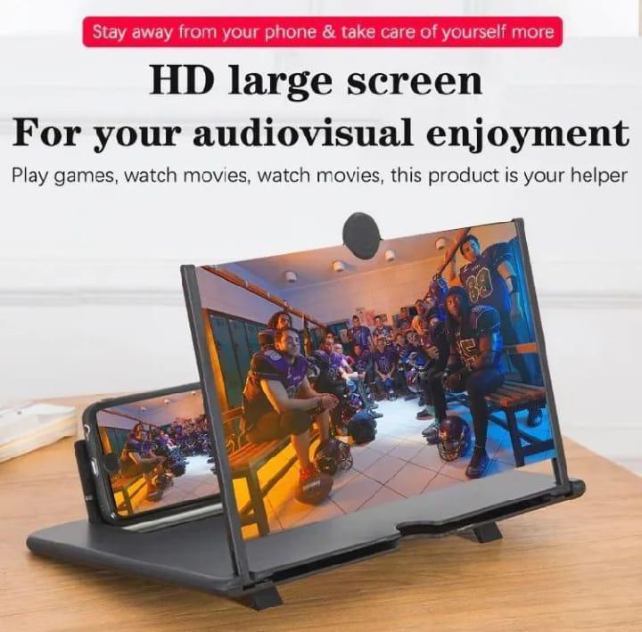 Magnifier For Mobile Screen /Video Amplifying Screen White