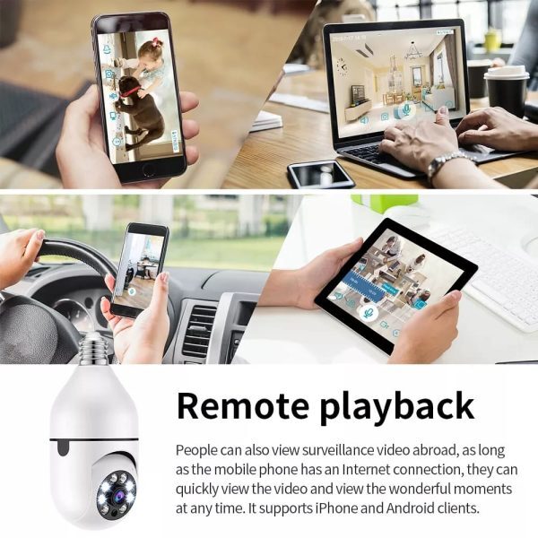 Hd Cctv Camera | cctv Camera Wifi | Wifi Camera Bulb Socket - Home Wifi – Camera Cctv – Security Camera – Security Camera For Home