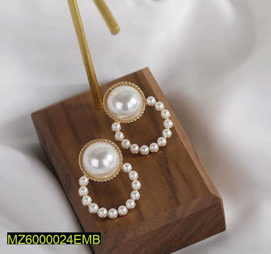 Beautiful Pearl Earrings Latest Design (Viral and Famous)