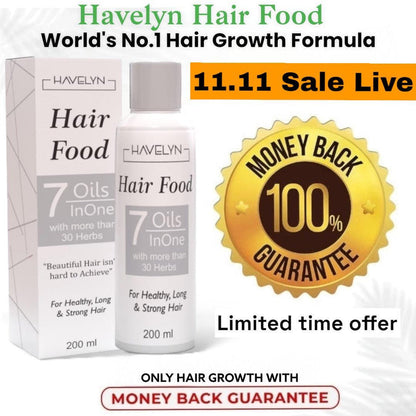 Havelyn Hair Food Oil For Healthy Long & Strong Hair | Hair fall