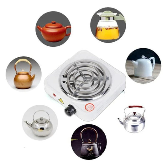 Electric Stove Silver criest