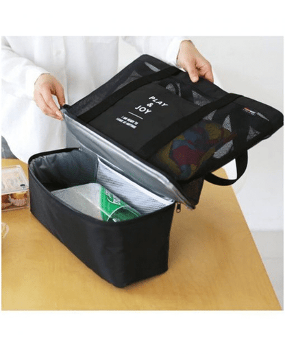 Hanging Travel Outdoor Picnic Cool Bag Organizer (random Color)