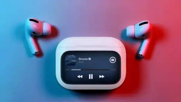 Airpods Pro With Digital Display – Anc And Transparency | Touch Volume Control  Digital Screen  Smooth Display Games