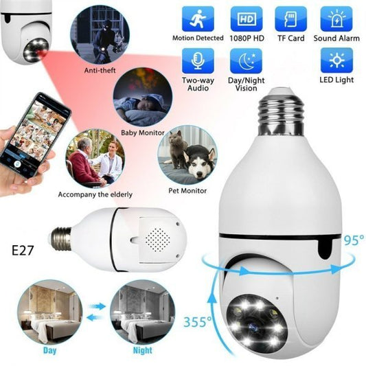 Hd Cctv Camera | cctv Camera Wifi | Wifi Camera Bulb Socket - Home Wifi – Camera Cctv – Security Camera – Security Camera For Home