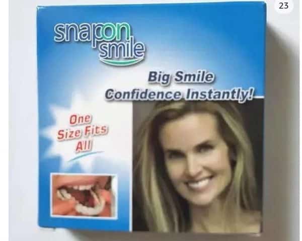 Snap On Smile  Veneers Teeth For Men And Women  Moldable False Artificial Braces Teeth