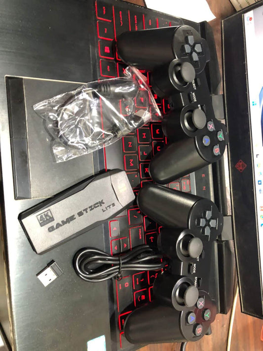 M8 Game 4k With Tekken 3 Game For 20000+ Games And Two Game Controllers